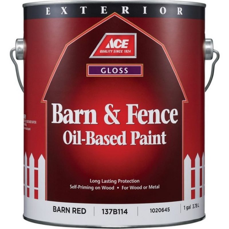 Ace Barn & Fence Oil Based Gloss Barn Red 1 gal