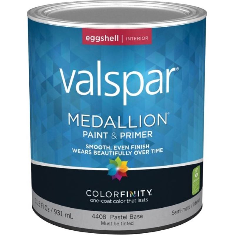 Valspar Medallion Paint & Primer Interior Eggshell Pastel Base 1 gal