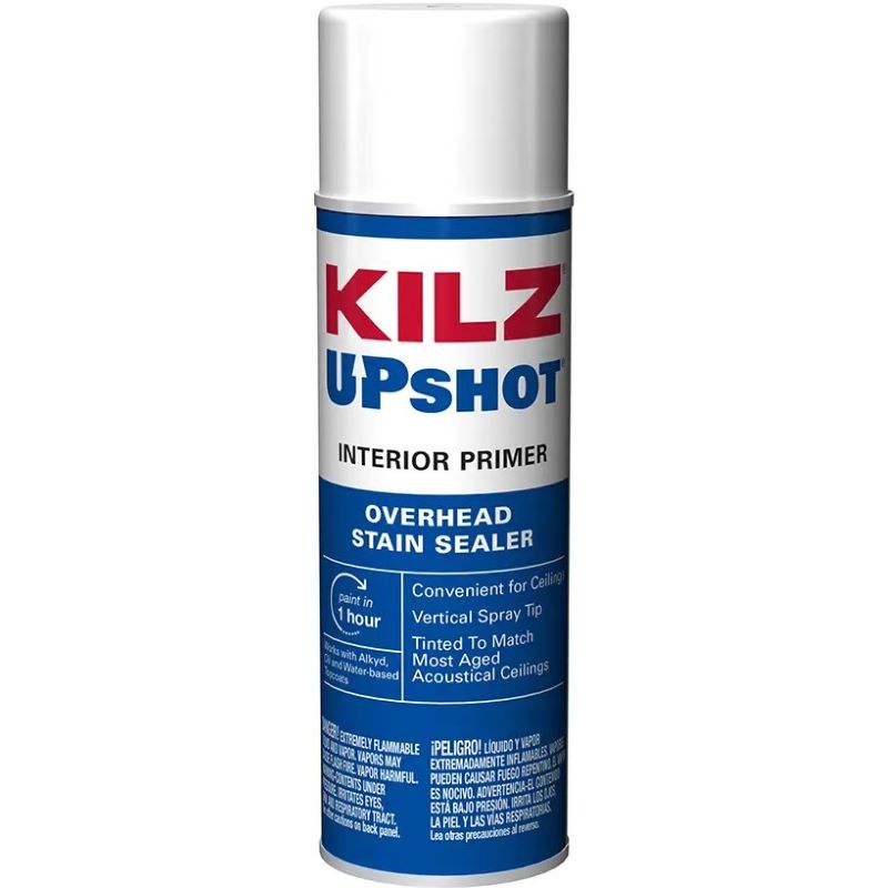 Kilz Upshot Interior Primer Spray Flat White 10 oz