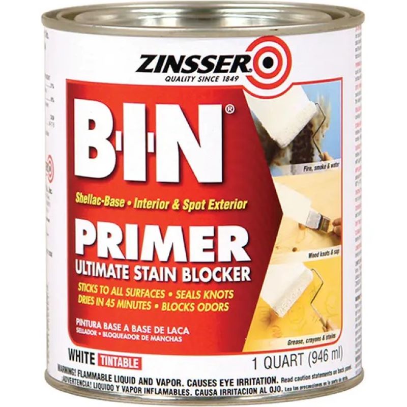 Zinsser BIN Primer Sealer White 1 qt