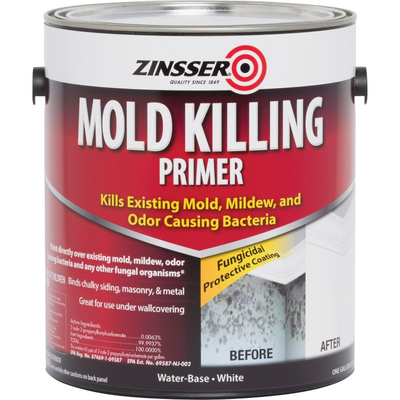 Zinsser Mold Killing Primer Flat White 1 gal