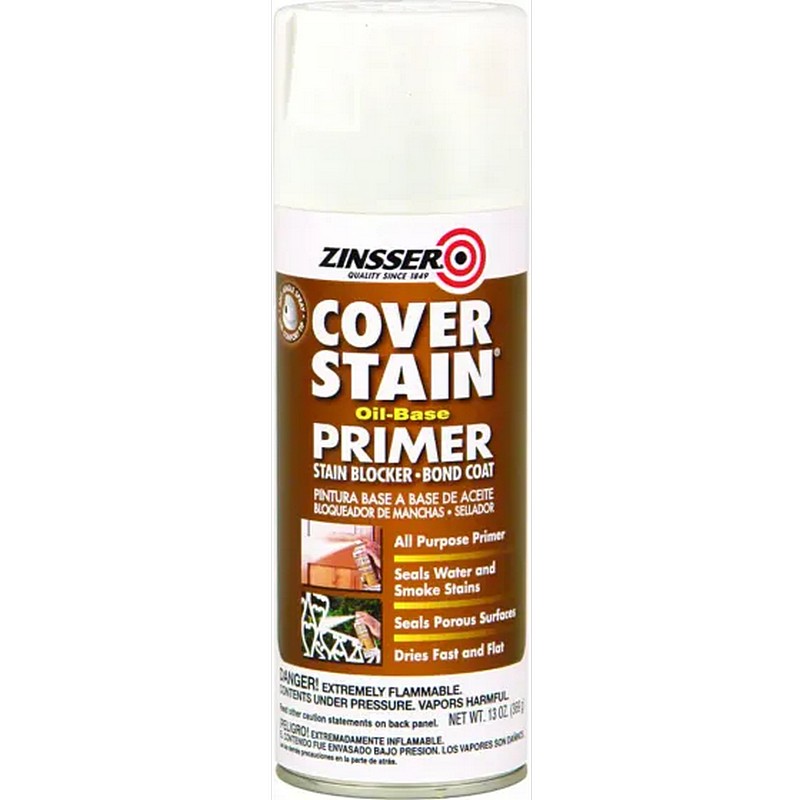 Zinsser Cover Stain Primer White Spray 13 oz