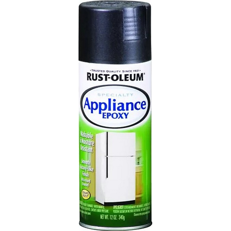Rust-Oleum Appliance Epoxy Black Spray 12 oz