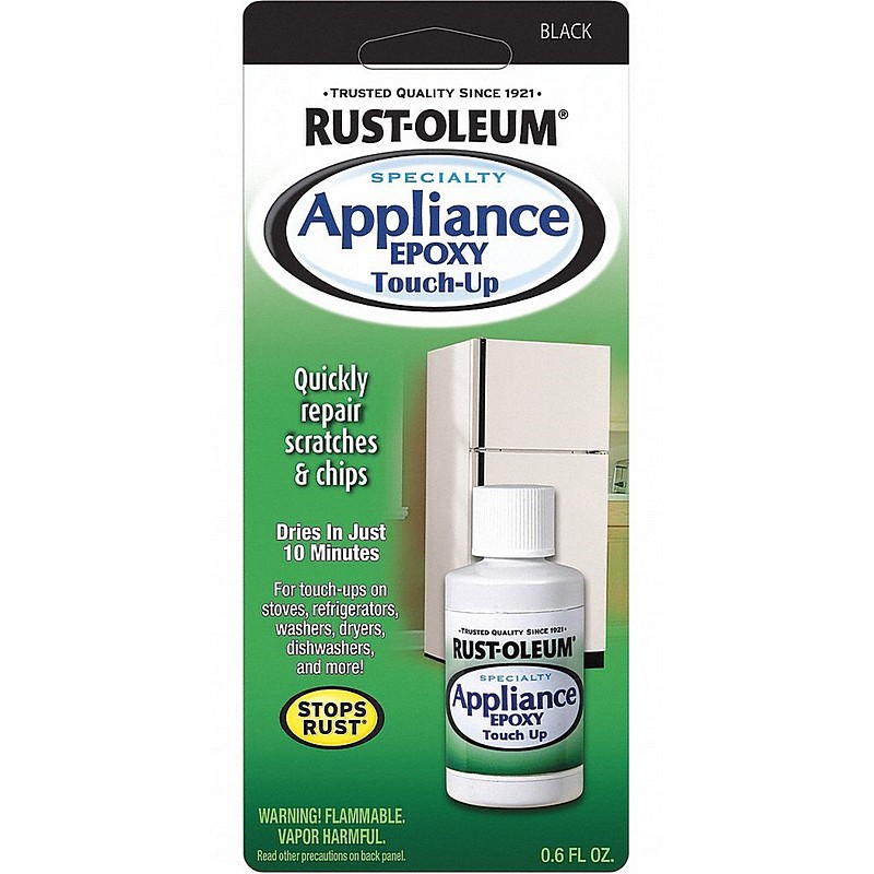 Rust-Oleum Appliance Epoxy Touch Up Black .6 oz