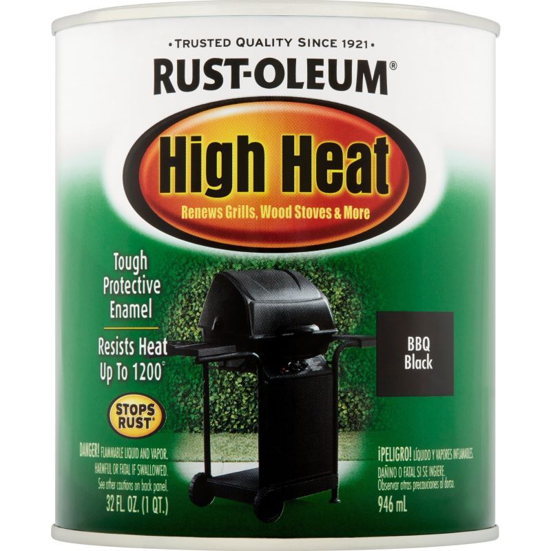 Rust-Oleum High Heat Paint BBQ Black 32 oz