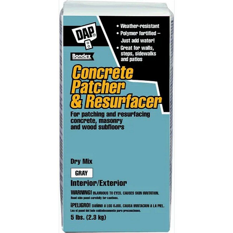 DAP Concrete Patch & Resurfacer Gray Dry Mix 5 lb