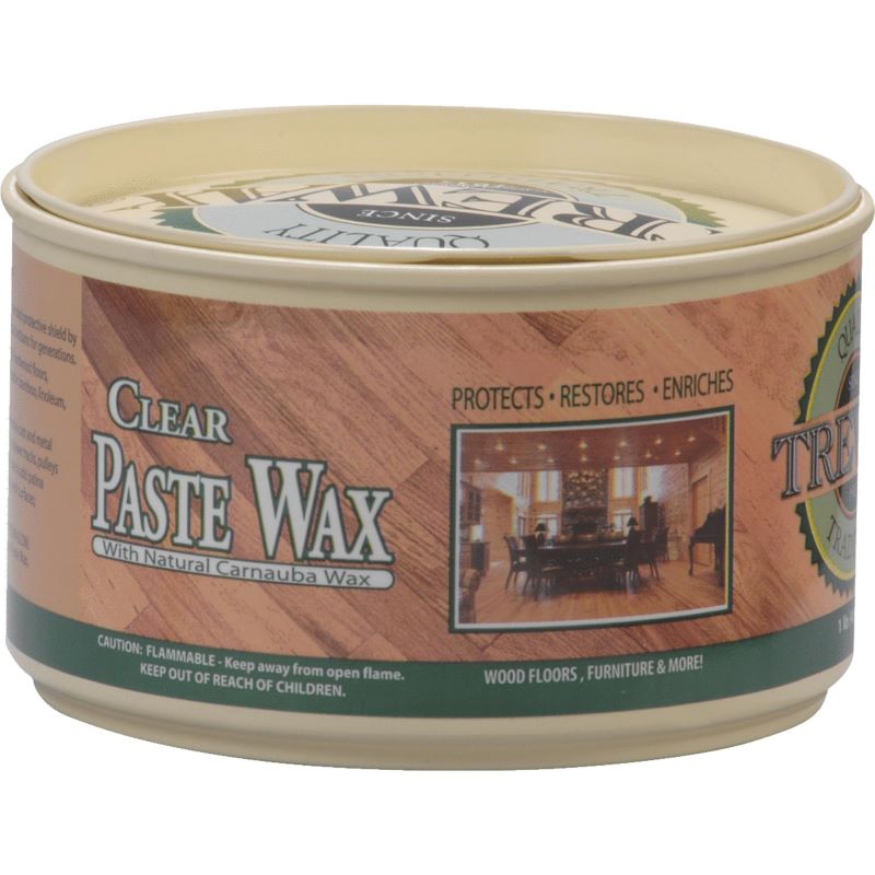 Trewax Clear Paste Wax 12.35 oz