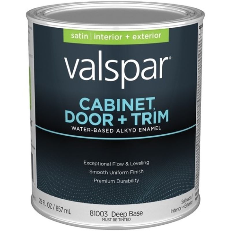 Valspar Cabinet Door & Trim Satin Deep Base 1 qt