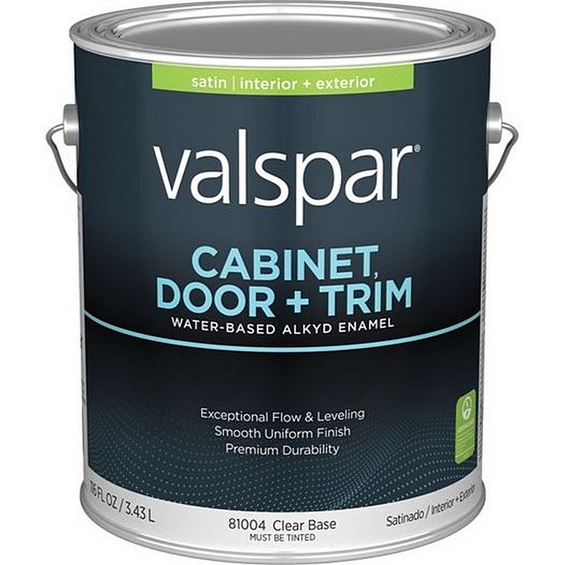 Valspar Cabinet Door & Trim Satin Clear Base 1 gal