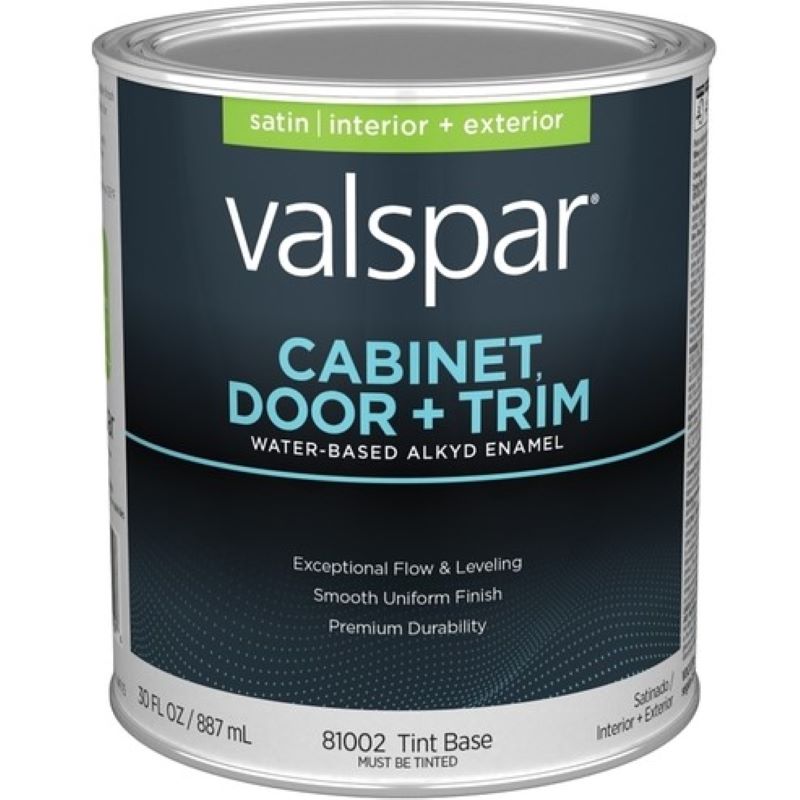 Valspar Cabinet Door & Trim Satin Tint Base 1 qt