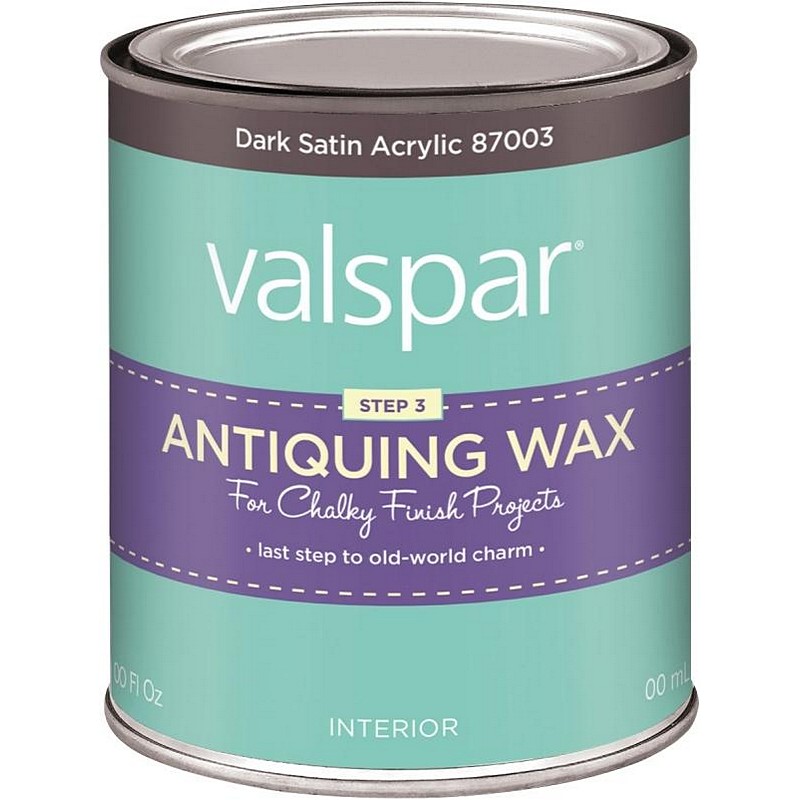Valspar Chalky Finish Antiquing Wax Dark 1 pt