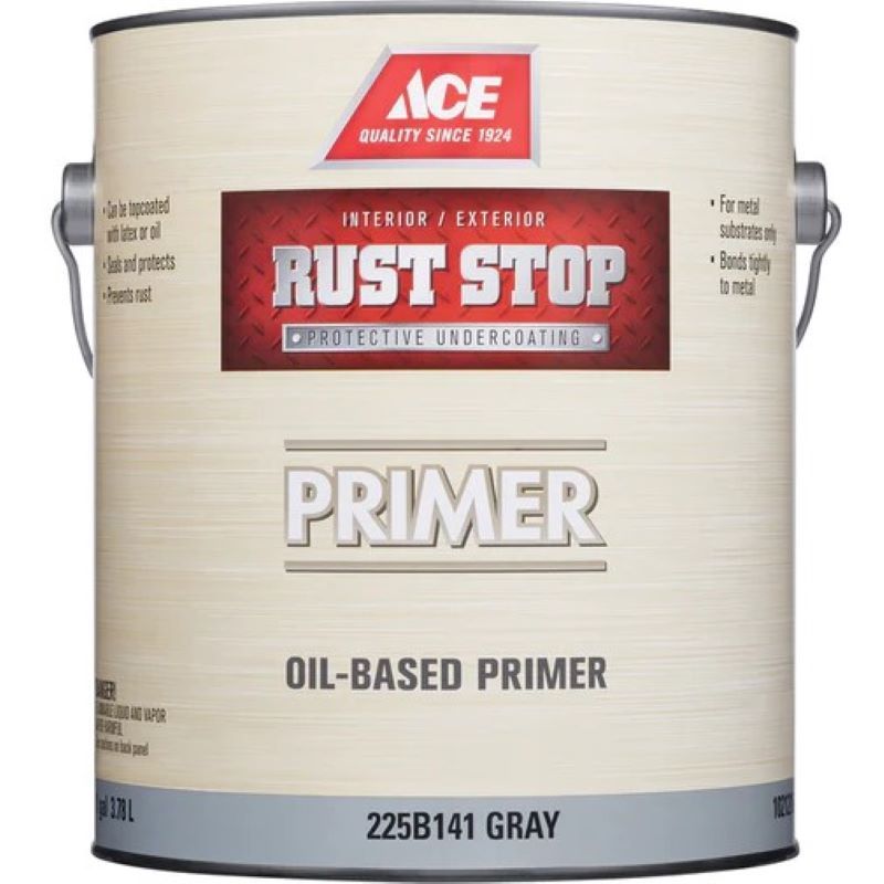 Ace Rust Stop Oil Based Primer Gray 1 gal