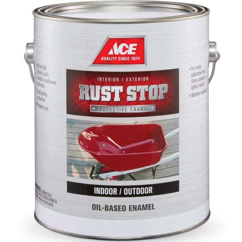 Ace Rust Stop Oil Based Enamel Gloss Mid Tone Tintable Base 1 gal