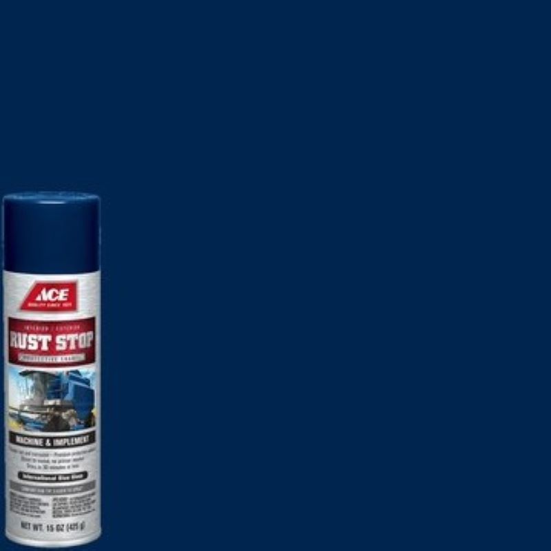 Ace Rust Stop Spray Paint Gloss International Blue 15 oz