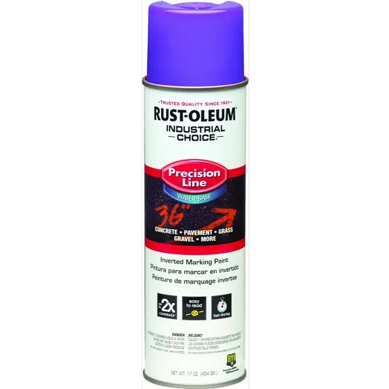 Rust-Oleum Marking Spray Paint Fluorescent Purple 17 oz