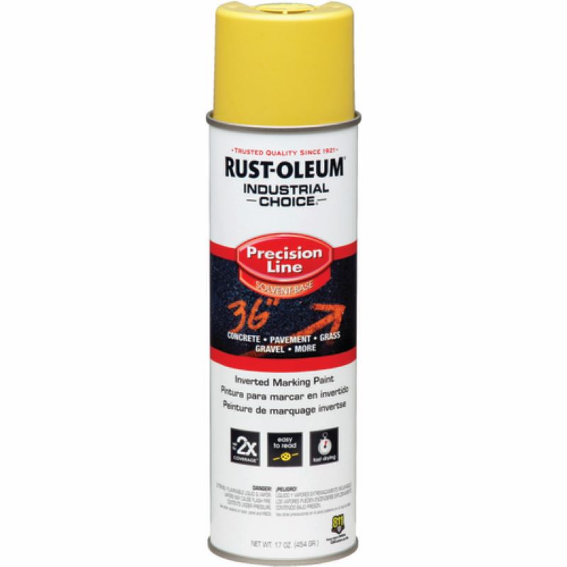 Rust-Oleum Marking Spray Paint High Visibility Yellow 17 oz