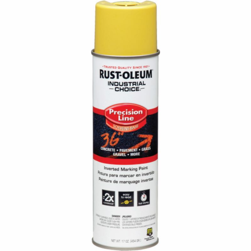 Rust-Oleum Marking Spray Paint High Visibility Yellow 17 oz