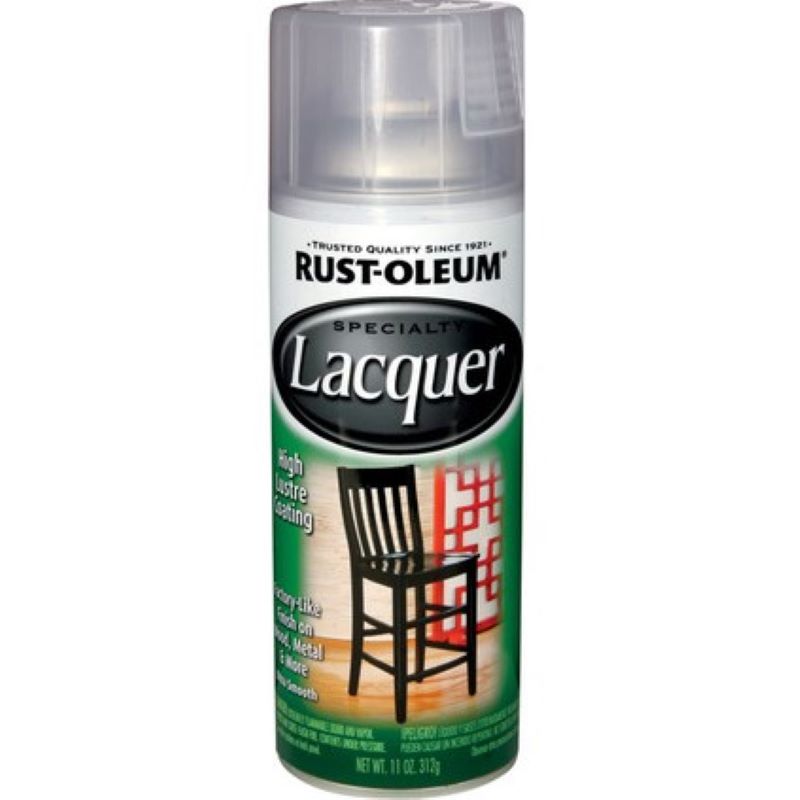 Rust-Oleum Lacquer Spray Paint Clear 11 oz