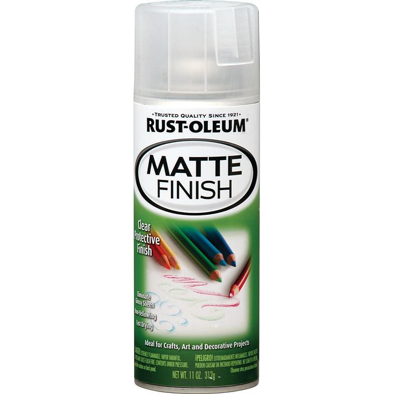 Rust-Oleum Matte Finish Craft Spray Paint Clear 11 oz