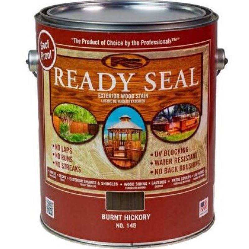 Ready Seal Wood Stain + Sealer Burnt Hickory 1 gal