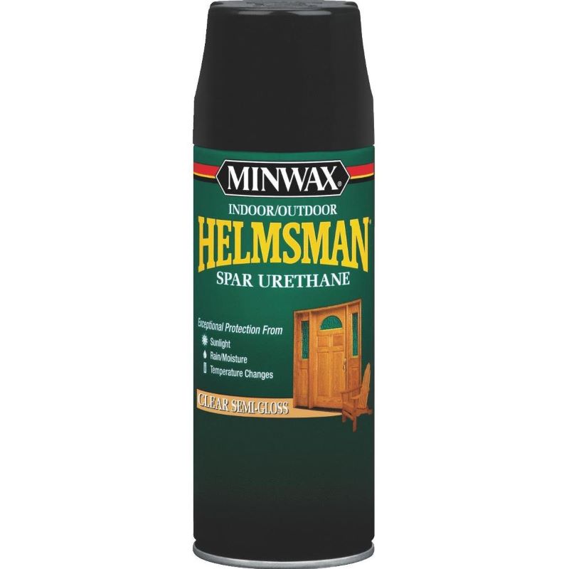 Minwax Helmsman Spray Oil Based Spar Urethane Clear Semi Gloss 11.5 oz