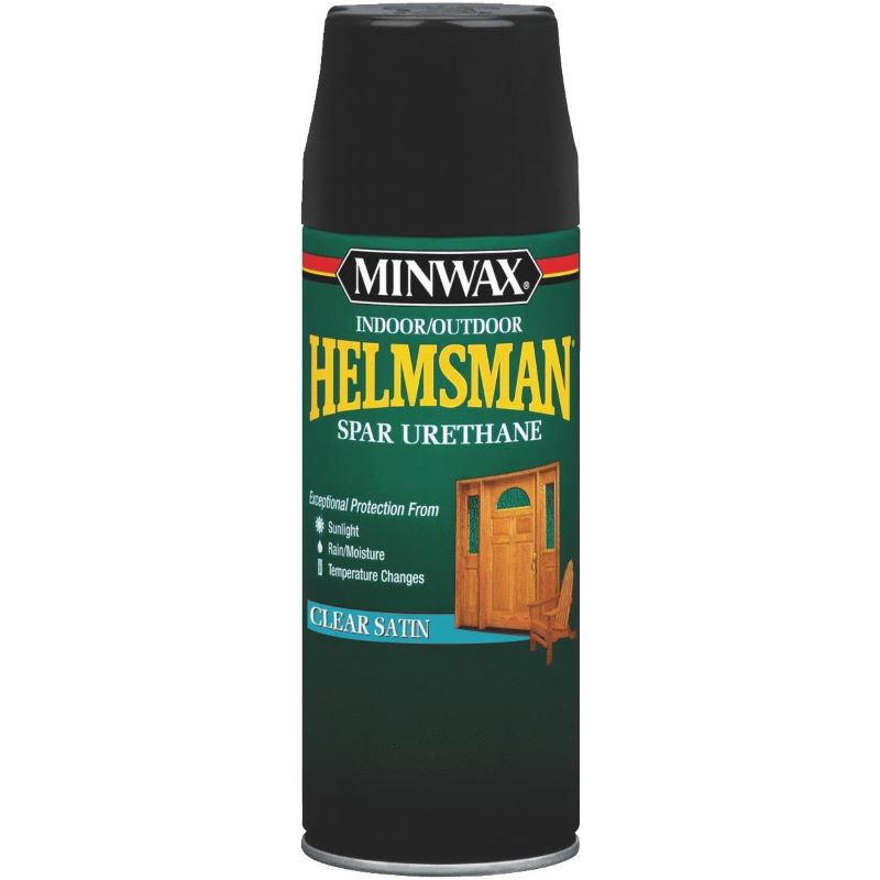 Minwax Helmsman Spray Oil Based Spar Urethane Clear Satin 11.5 oz