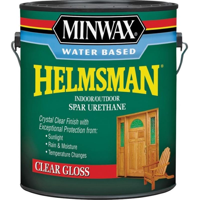 Minwax Helmsman Water Based Spar Urethane Clear Gloss 1 gal