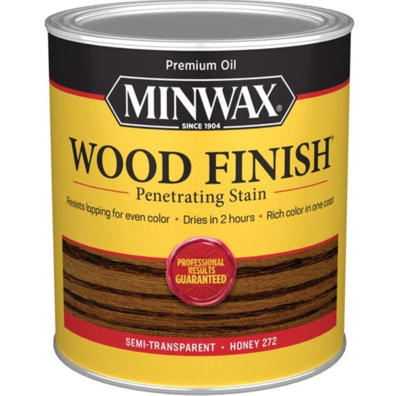 Minwax Interior Wood Penetrating Stain Honey 1 qt