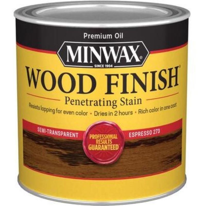 Minwax Interior Wood Penetrating Stain Espresso 8 oz