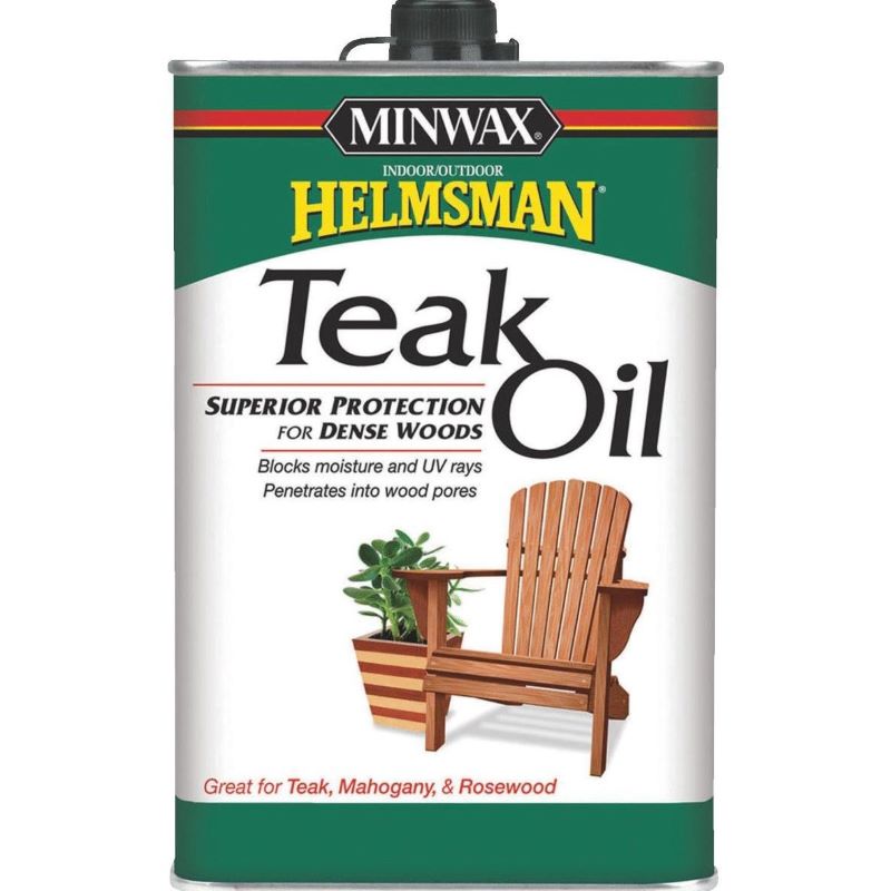 Minwax Helmsman Teak Oil Amber 1 qt