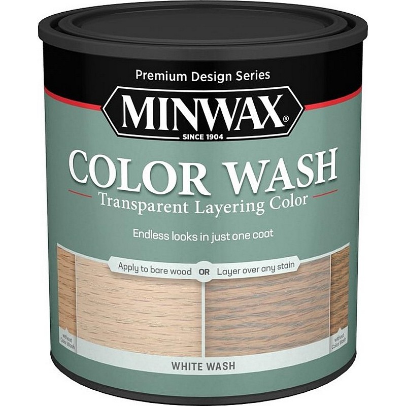 Minwax Color Wash White Wash Pickling Wood Stain 1 qt