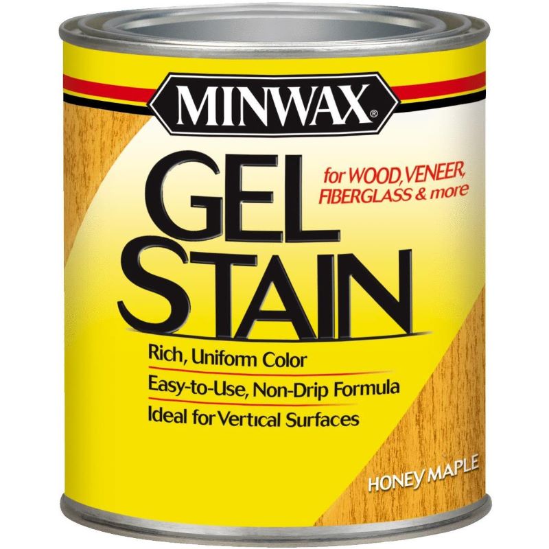 Minwax Gel Stain Wood Finish Honey Maple 1 qt