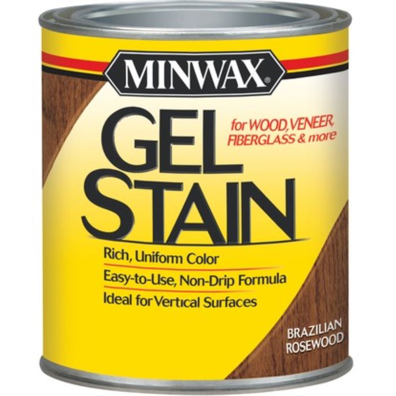 Minwax Gel Stain Wood Finish Brazillian Rosewood 1 qt