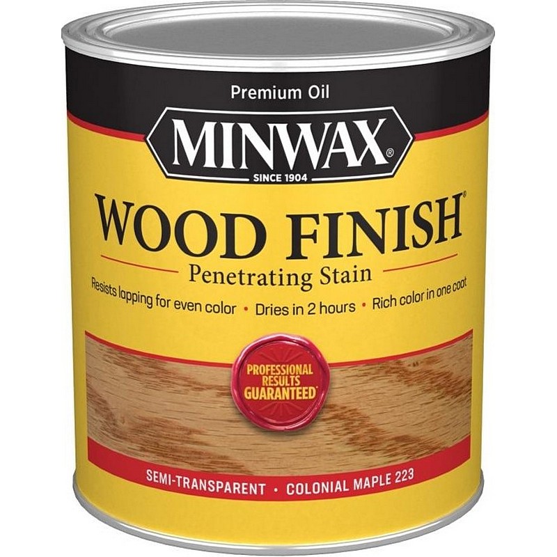 Minwax Interior Wood Penetrating Stain Colonial Maple 1 qt