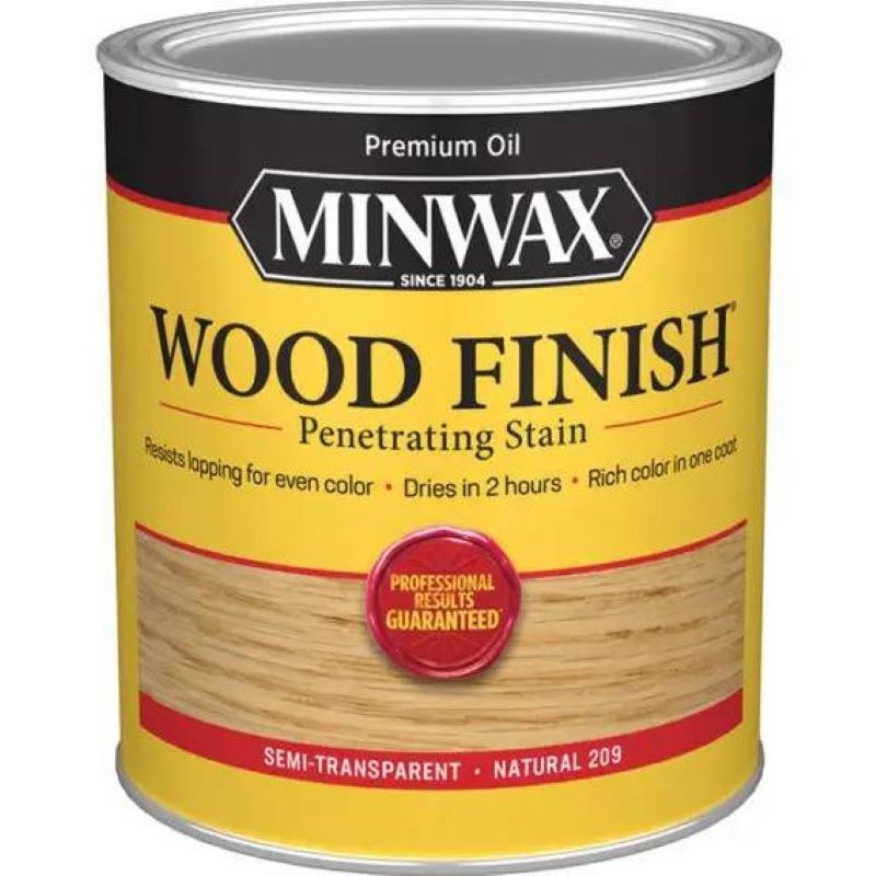 Minwax Interior Wood Penetrating Stain Natural 1 qt