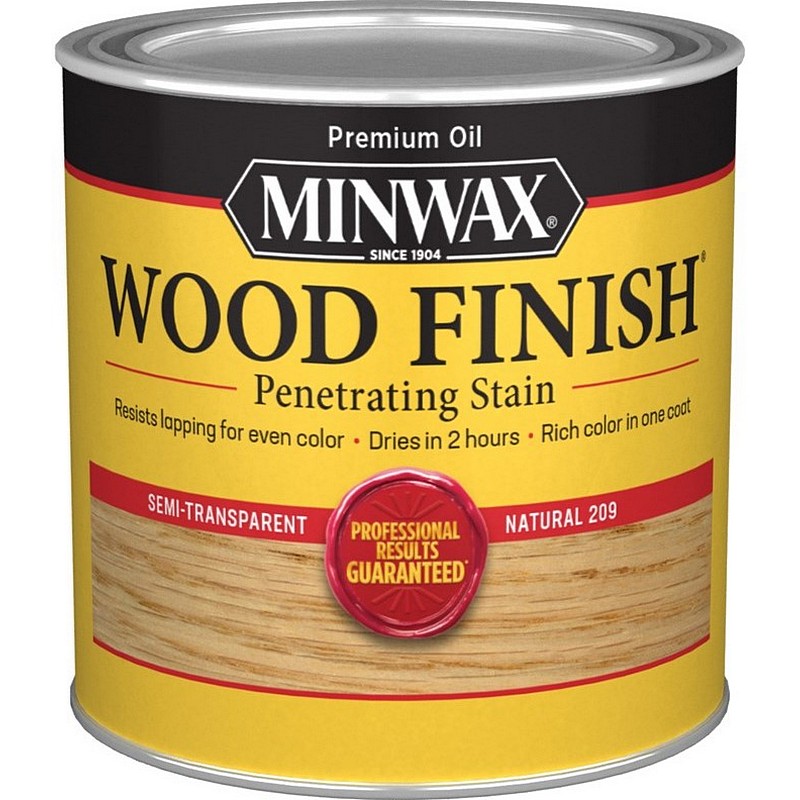 Minwax Interior Wood Penetrating Stain Natural 8 oz