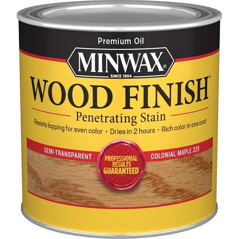 Minwax Interior Wood Penetrating Stain Colonial Maple 8 oz