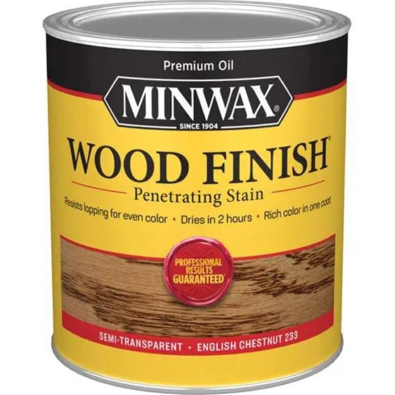 Minwax Interior Wood Penetrating Stain English Chestnut 1 qt