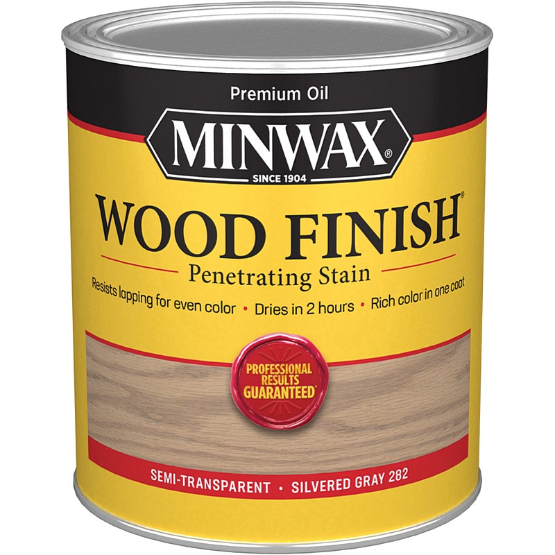 Minwax Interior Wood Penetrating Stain Gray 1 qt