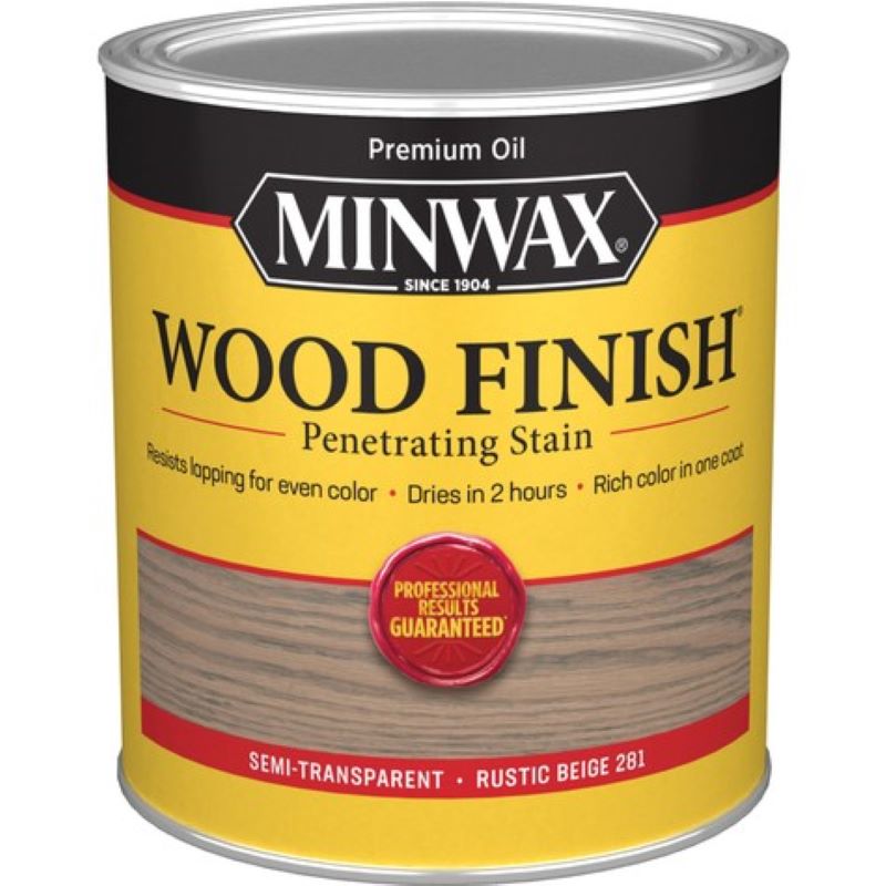 Minwax Interior Wood Penetrating Stain Rustic Beige 1 qt