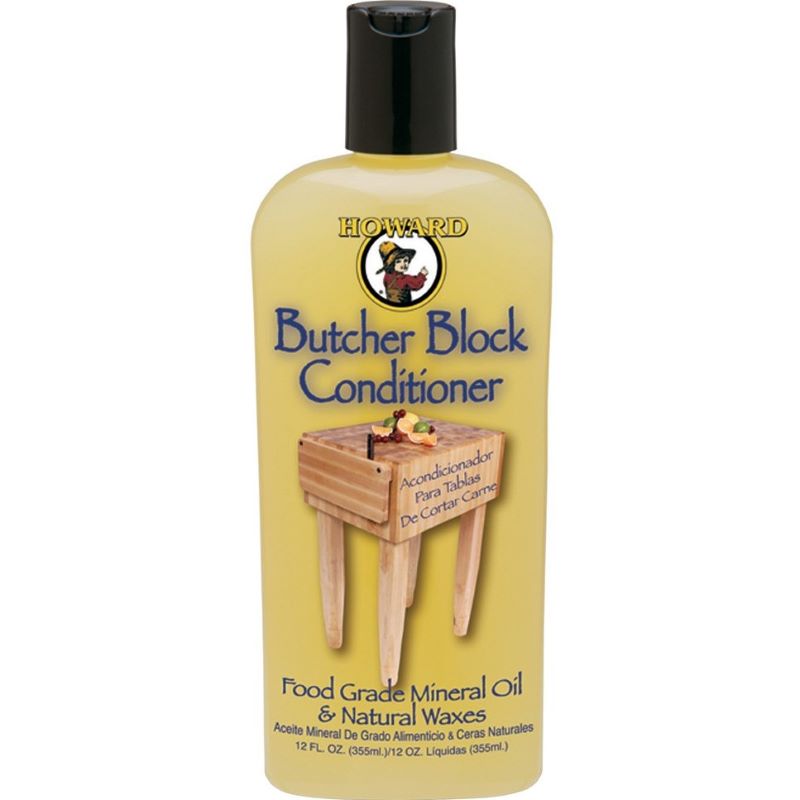 Howard Butcher Block Wood Conditioner 12 oz