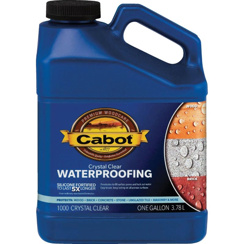 Cabot Waterproofing Sealer Crystal Clear 1 gal