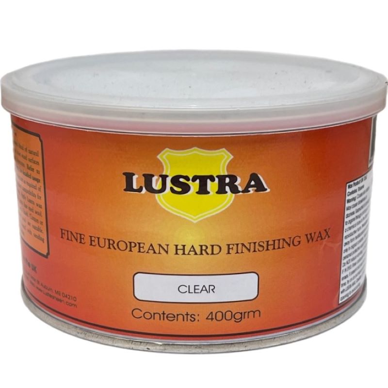 Lustra Hard Finishing Wax Clear 1 lb