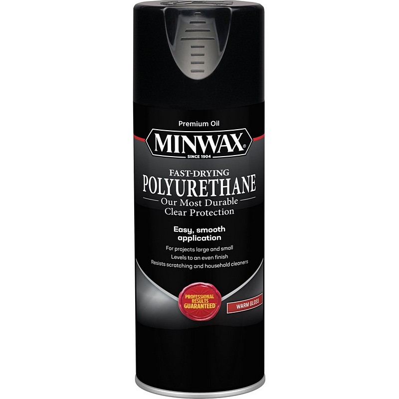 Minwax Fast Drying Polyurethane Spray Clear Gloss 11.5 oz