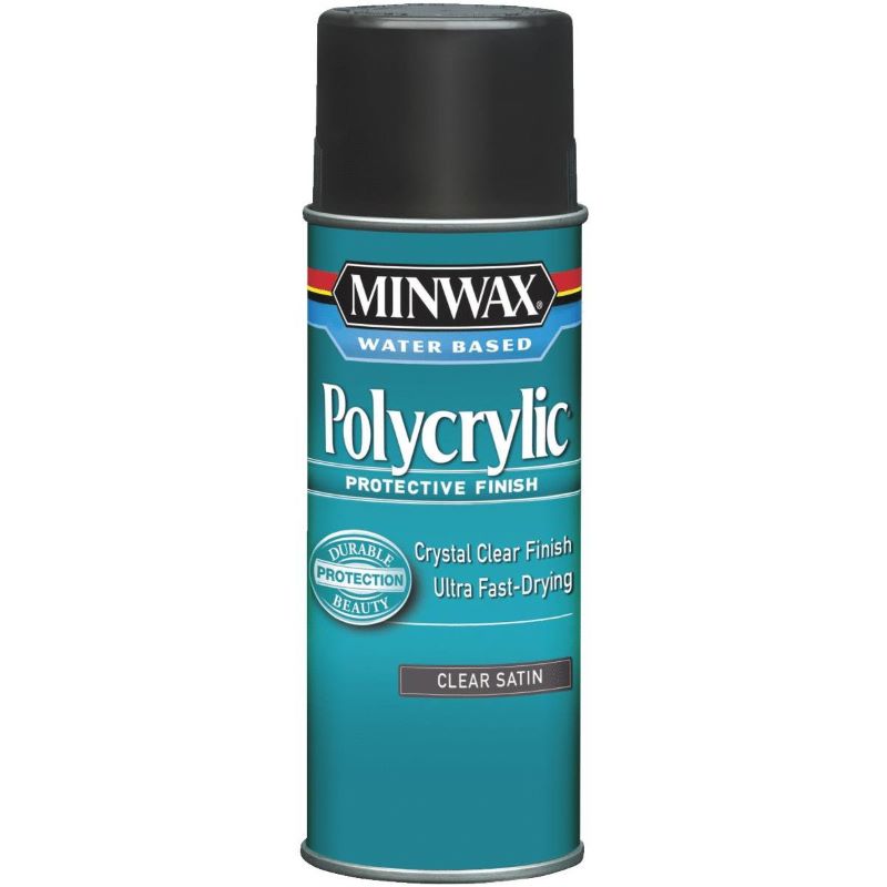 Minwax Polycrylic Finish Crystal Clear Satin 11.5 oz