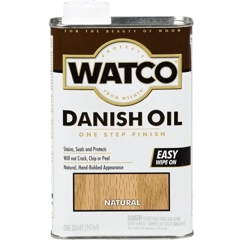 Watco Danish Oil Finish Natural 1 qt