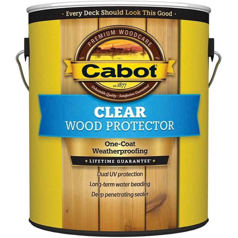 Cabot One Coat Clear Wood Protector 1 gal