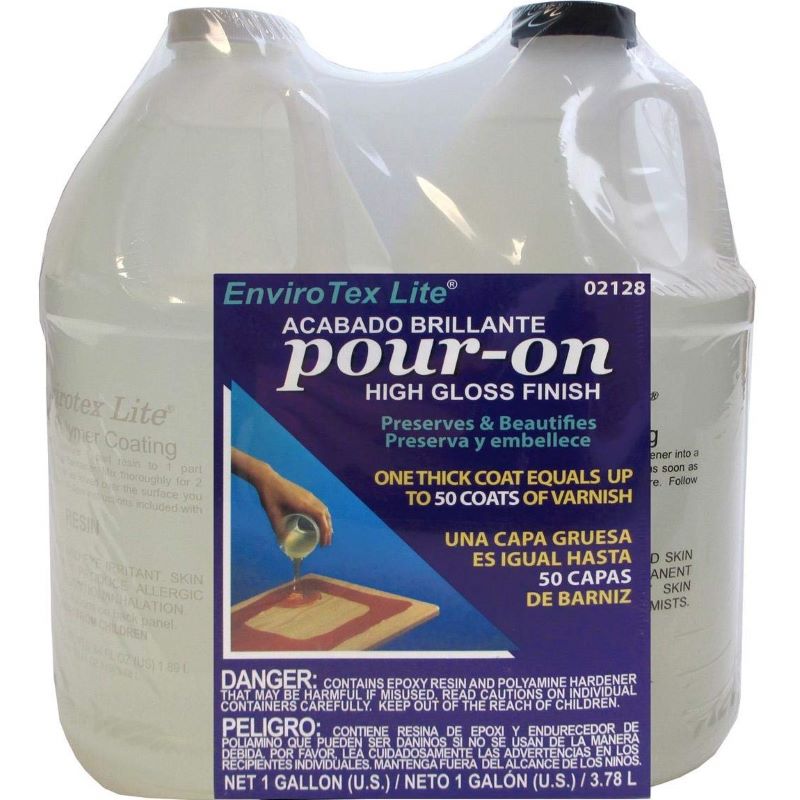 Envirotex Lite Pour On Resin High Gloss 1 gal