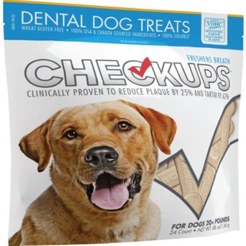 Checkups Dental Dog Treats 24 ct