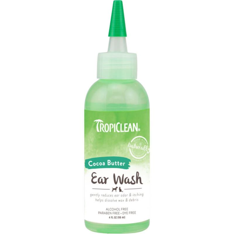 TropiClean Alcohol Free Ear Wash 4 oz
